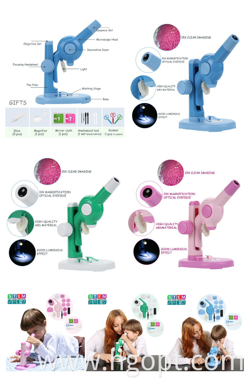 Direct Sales Scientific Simple Style Toy Microscope